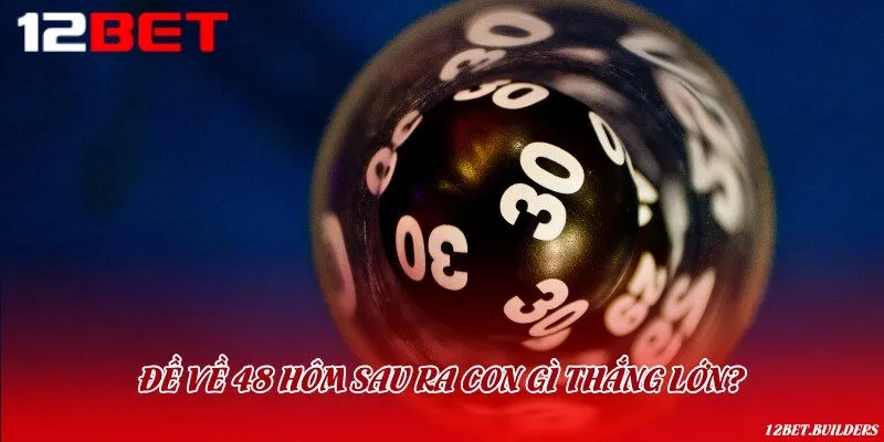 Thống kê những bộ số vàng khi đề về 48